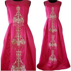 Luxury Designer Couture Evening Wedding Cocktail Runway Party Prom Gown Dress NW